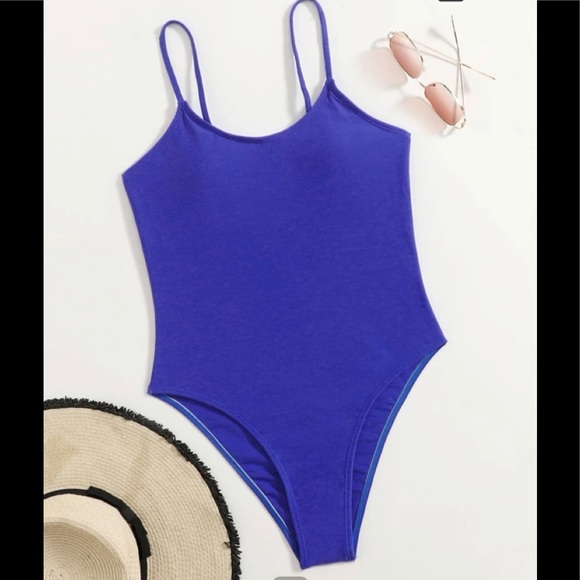 New Solid one piece swimsuit - Picture 1 of 2